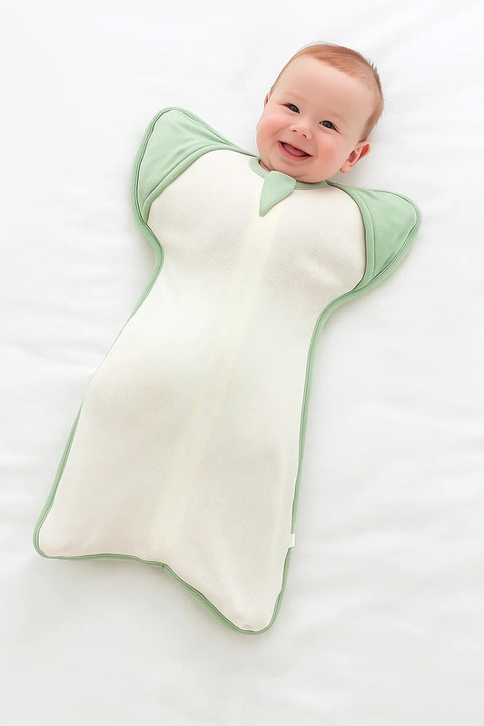 Cuddle-Haven SoothePro Swaddle Sack (Arms-Up Design)
